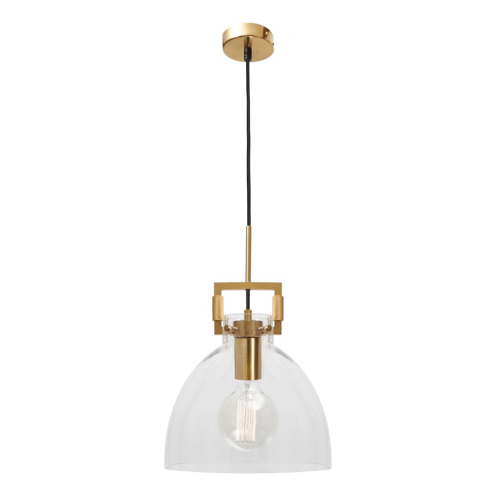 Jean 1 Light Pendant Gold