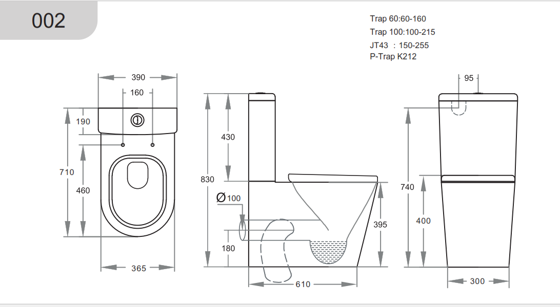 Smart Stella Rimless Back to Wall Gloss White Toilet Suite