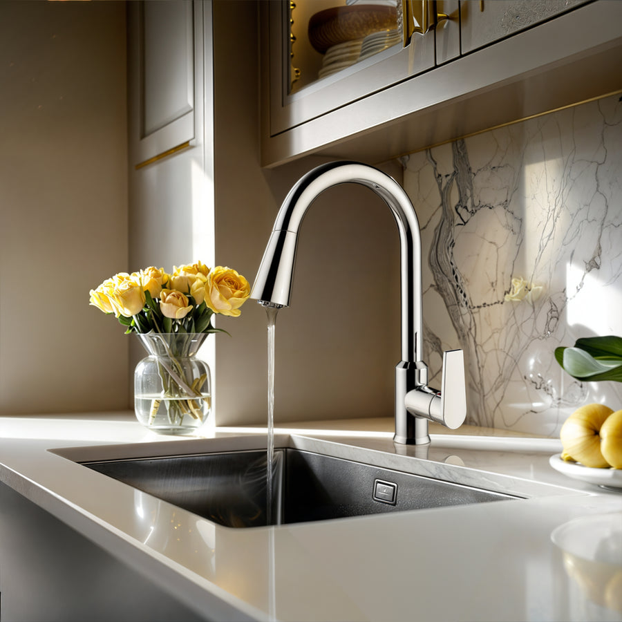 KOHLER Taut Pull Out Spray Kitchen Mixer