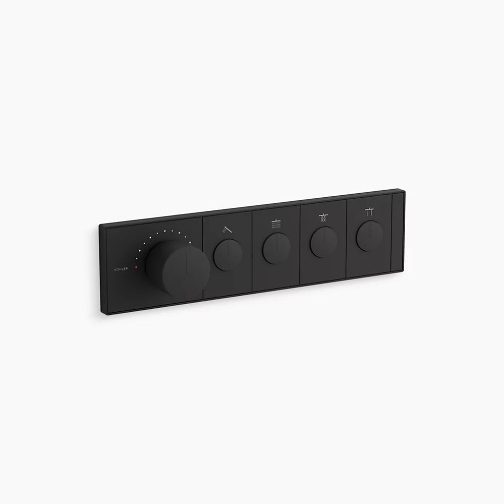 KOHLER Anthem™ Recessed Mechanical Thermostatic Control Panel - Four Outlets (4OT)
