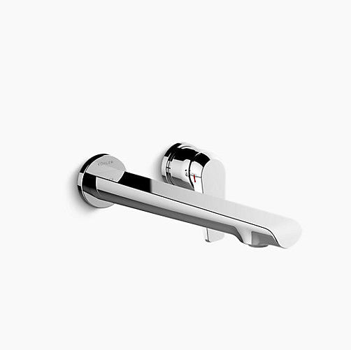 KOHLER Avid Wall Mount Basin Set Polished Chrome