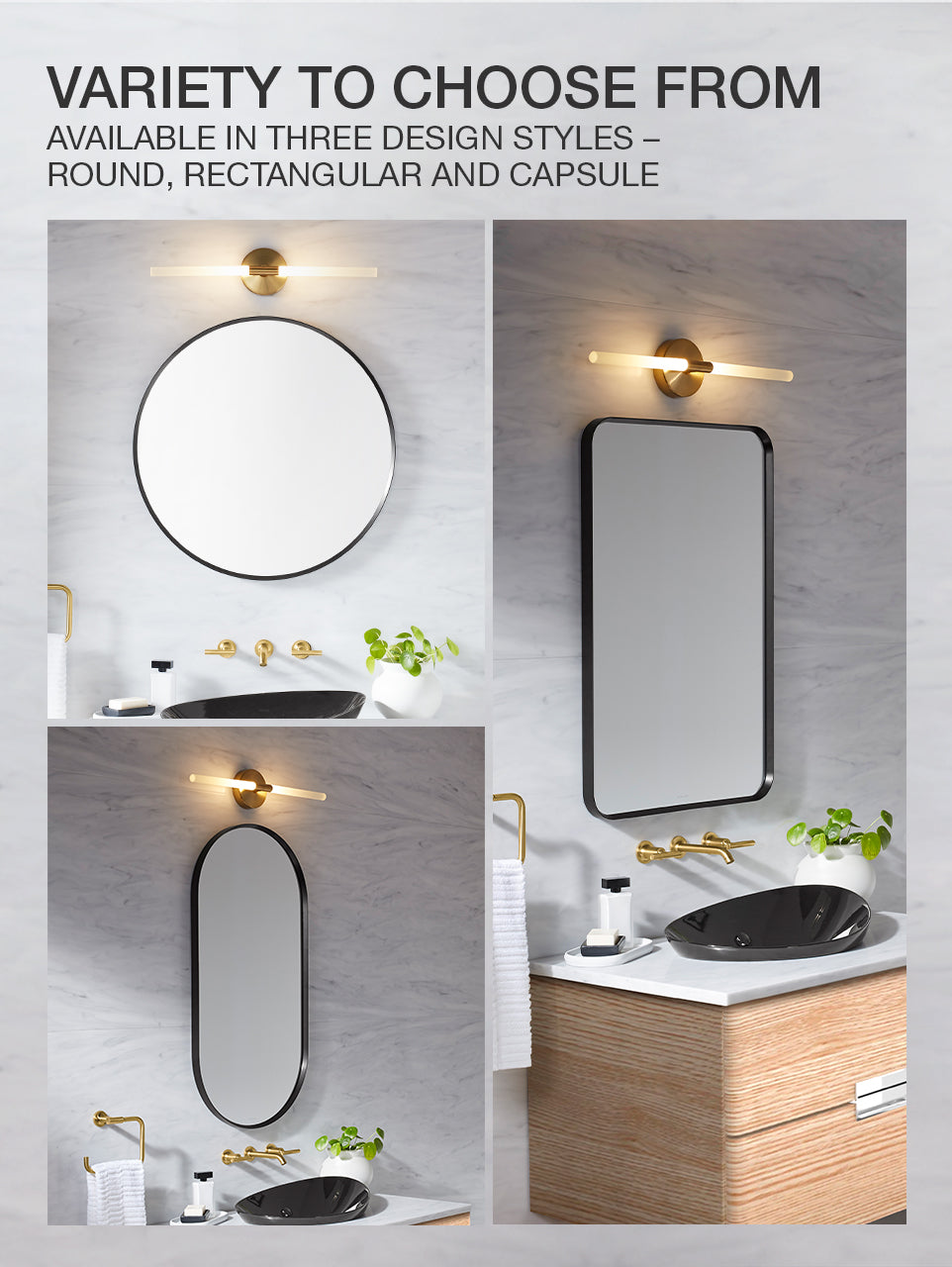 KOHLER Essential Capsule Framed Decorative Mirror (510x1018x35mm)