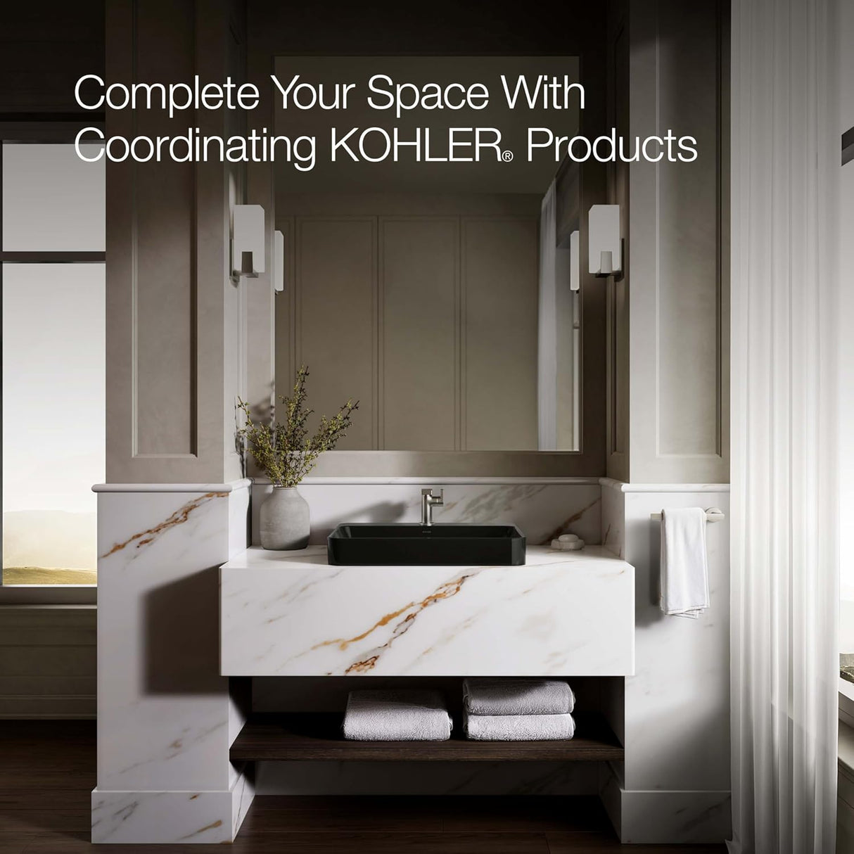 KOHLER Vox Rectangular Vessel Basin