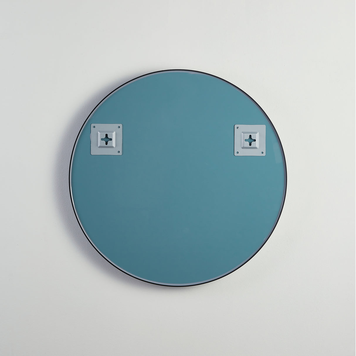 Poseidon Round Framed Mirror 600/700/800mm - Matte Black