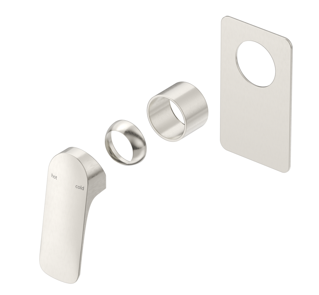 Kaza Shower Mixer – Square Plate – TRIM KIT ONLY