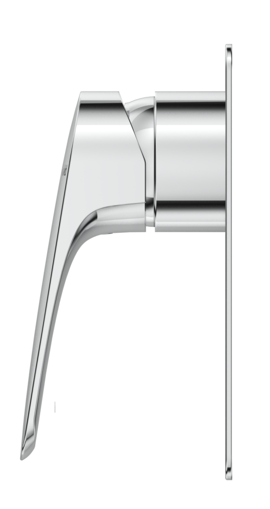 Kaza Shower Mixer – Square Plate – TRIM KIT ONLY