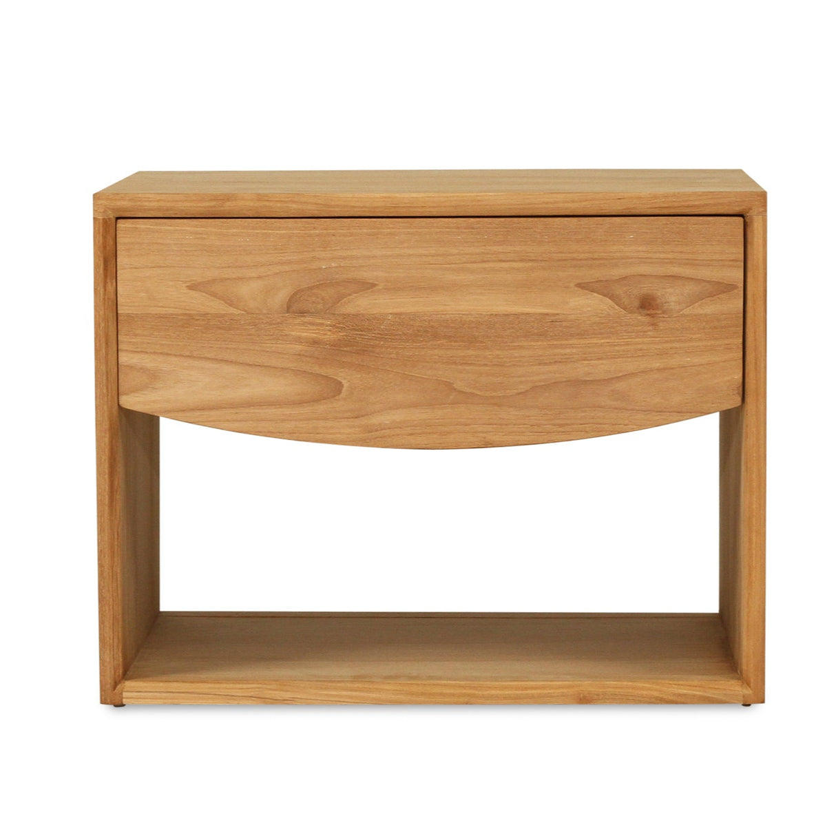 Koa Teak Bedside Table - Low - 0.46mH