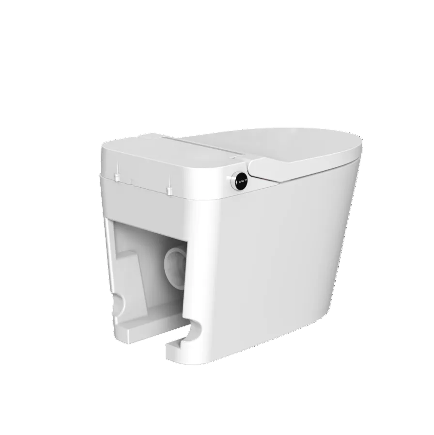 Kyoto Intelligent Wall Faced Floor Toilet (Porcelain White)