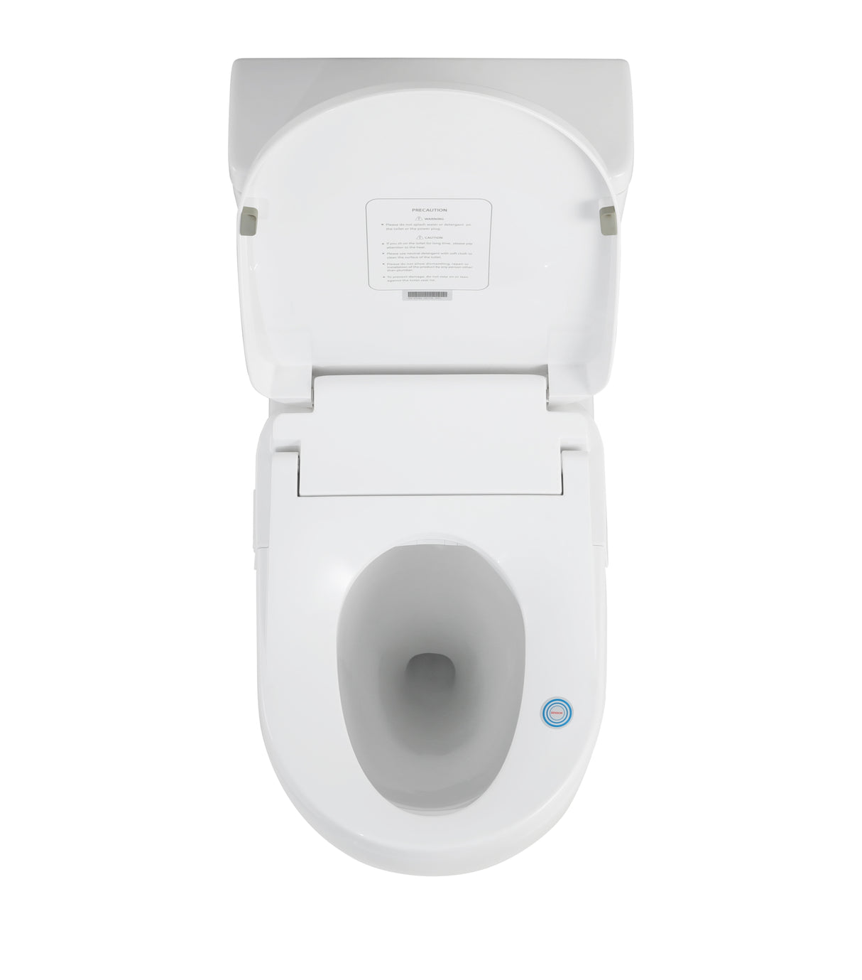 Smart Zeus Rimless Tornado Gloss White Toilet Suite