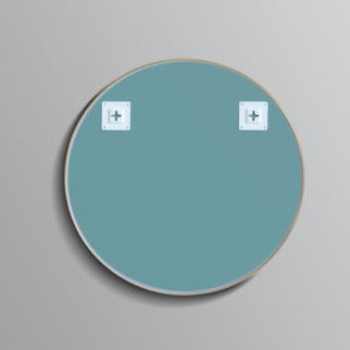 Olivia Round Framed Mirror 600/700/800mm - Yellow Gold