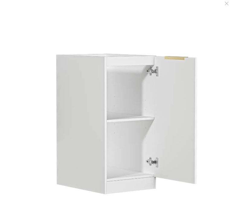 BURLEIGH White Laundry Base Cabinet (415x584x880)