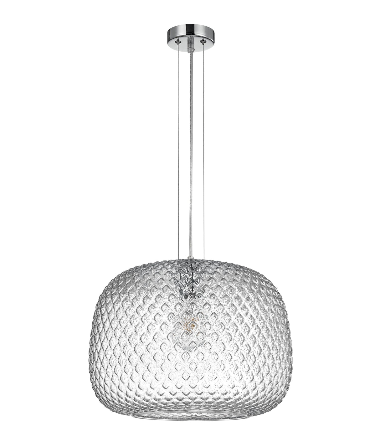 LABU: Interior Dome Glass with Segments Pendant Lights