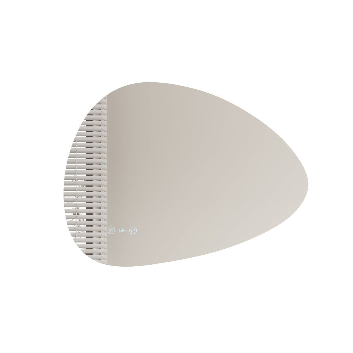 LUNA LED Irregular Frameless Mirror 550×800mm