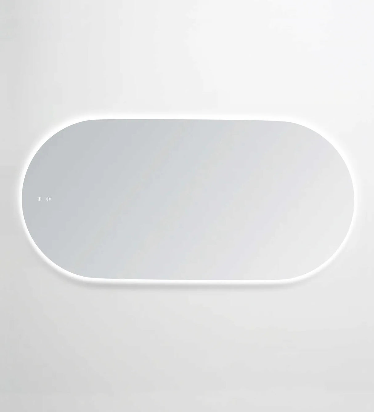 NOOSA Back-Lit LED Oval Frameless Mirror 1500x750mm