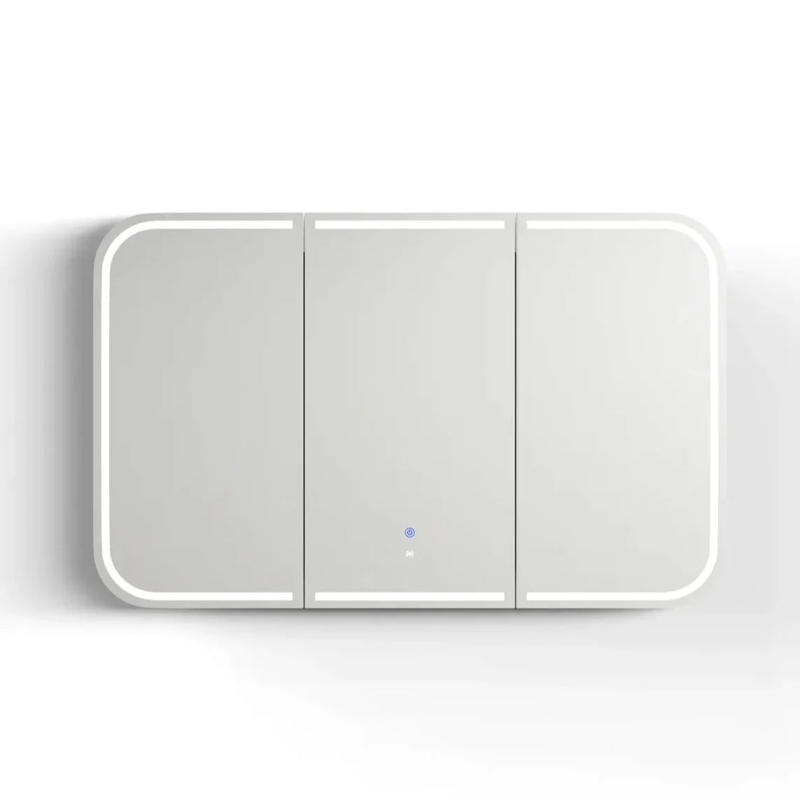 LED NEWPORT Shaving Cabinet 1200mm Matte White (3 Colour Function)