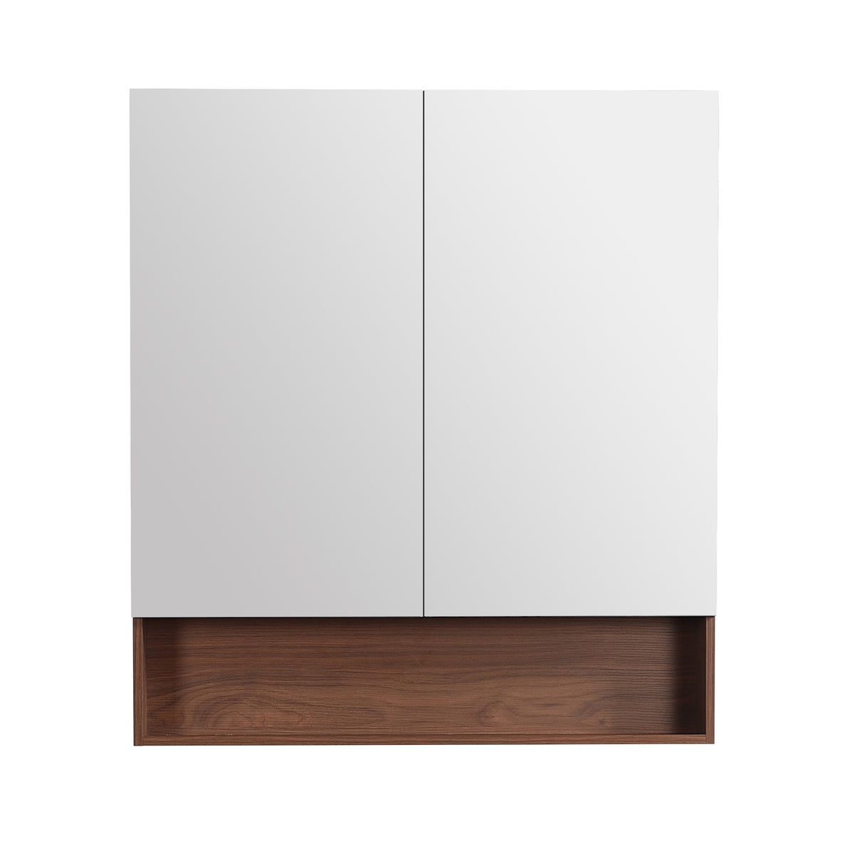 LUKKA Clark Plywood Mirror Cabinet - Mocha Oak Matte