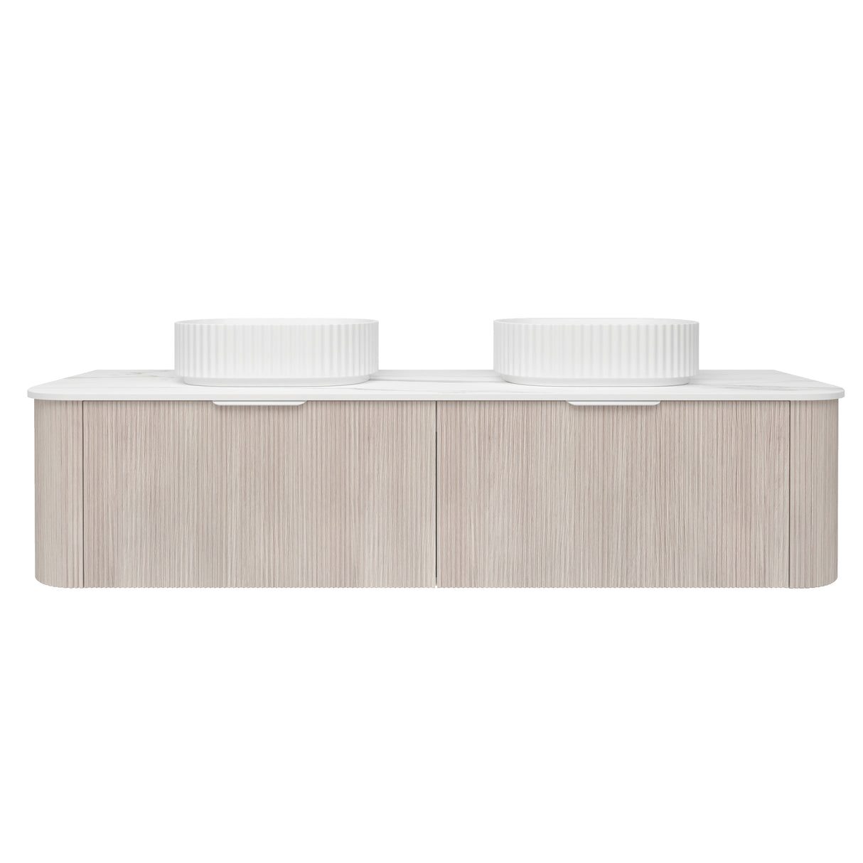 Lukka AGENA Wall Hung Vanity Coastal Oak (All Sizes)