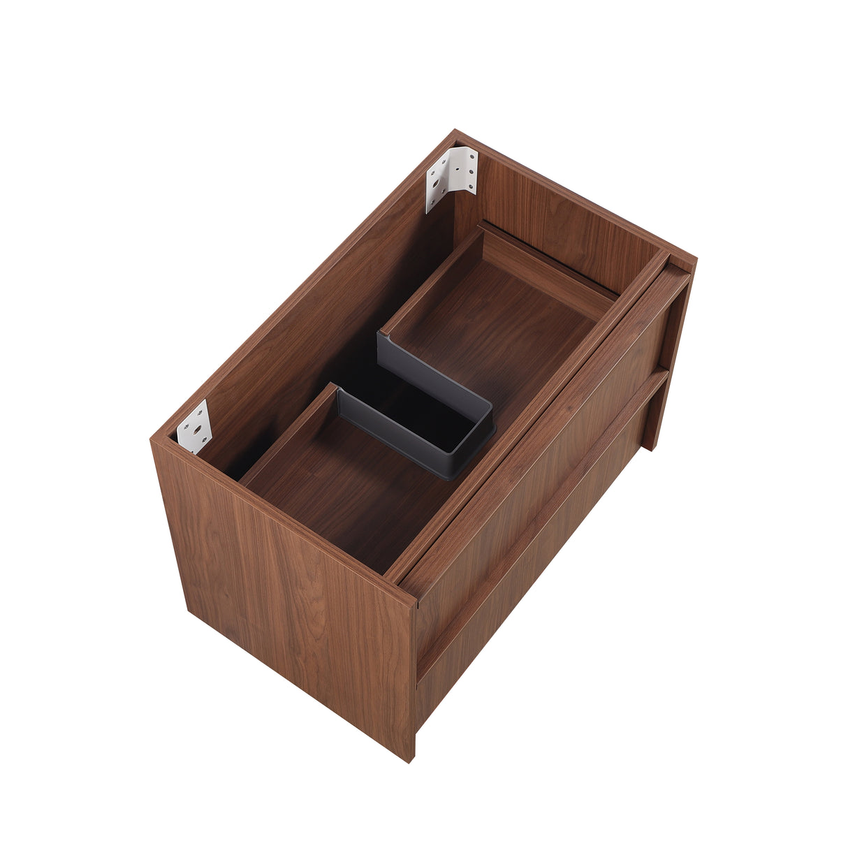 Lukka Ridgewood Plywood Wall Hung Vanity - Mocha Oak (All Sizes)
