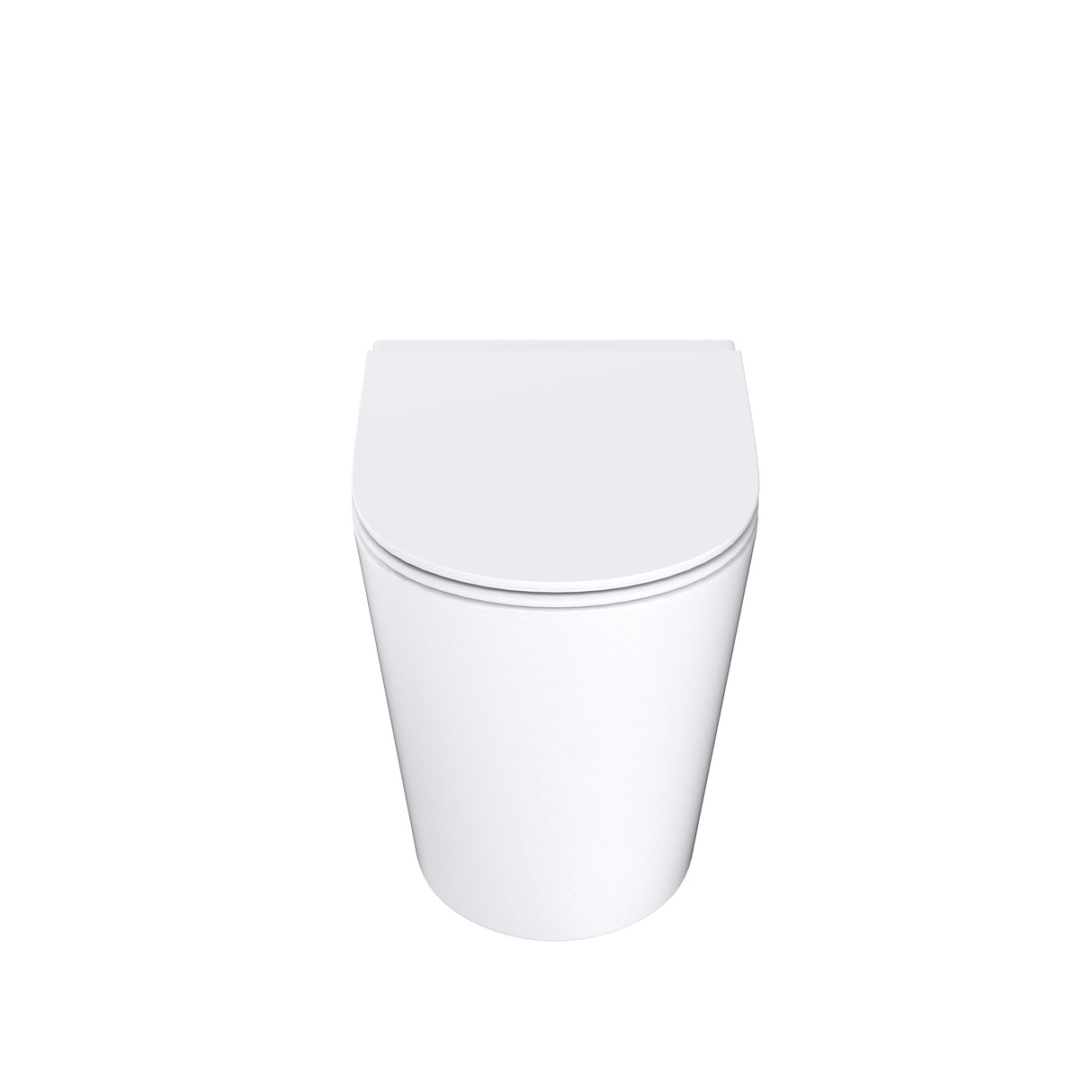 London99 Wall Faced Floor Toilet Pan (Gloss White)