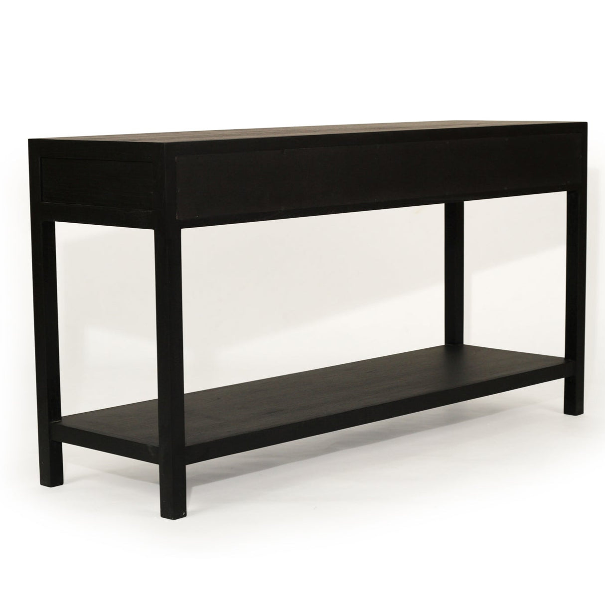Linden Console Solid Hardwood Table - 1.5m – Black