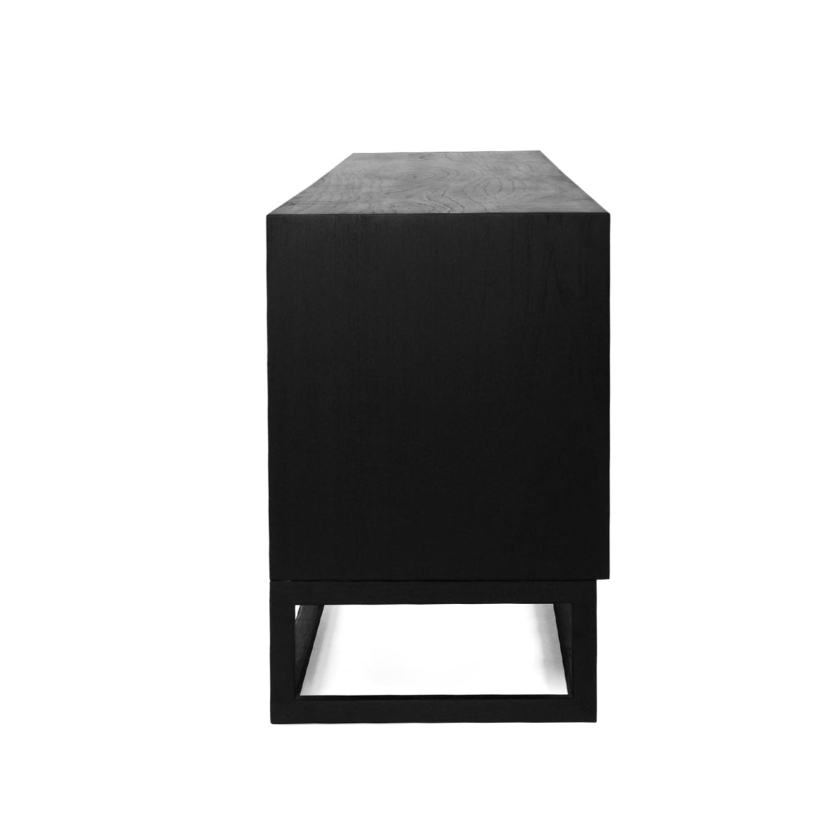 Lisette solid Mindy wood Entertainment Unit – Six Door – Black