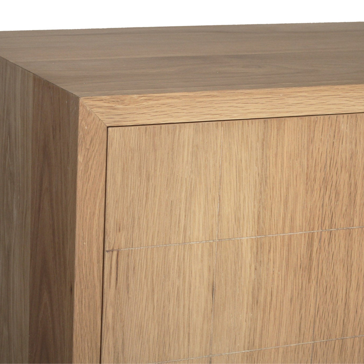 Livia American Oak Entertainment Unit – Four Door 2m
