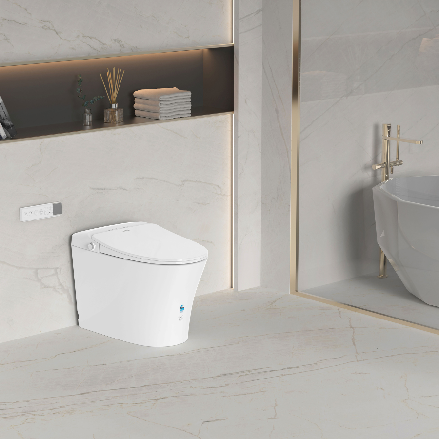 Lukka LESBOS Rimless Back To Wall Smart Toilet