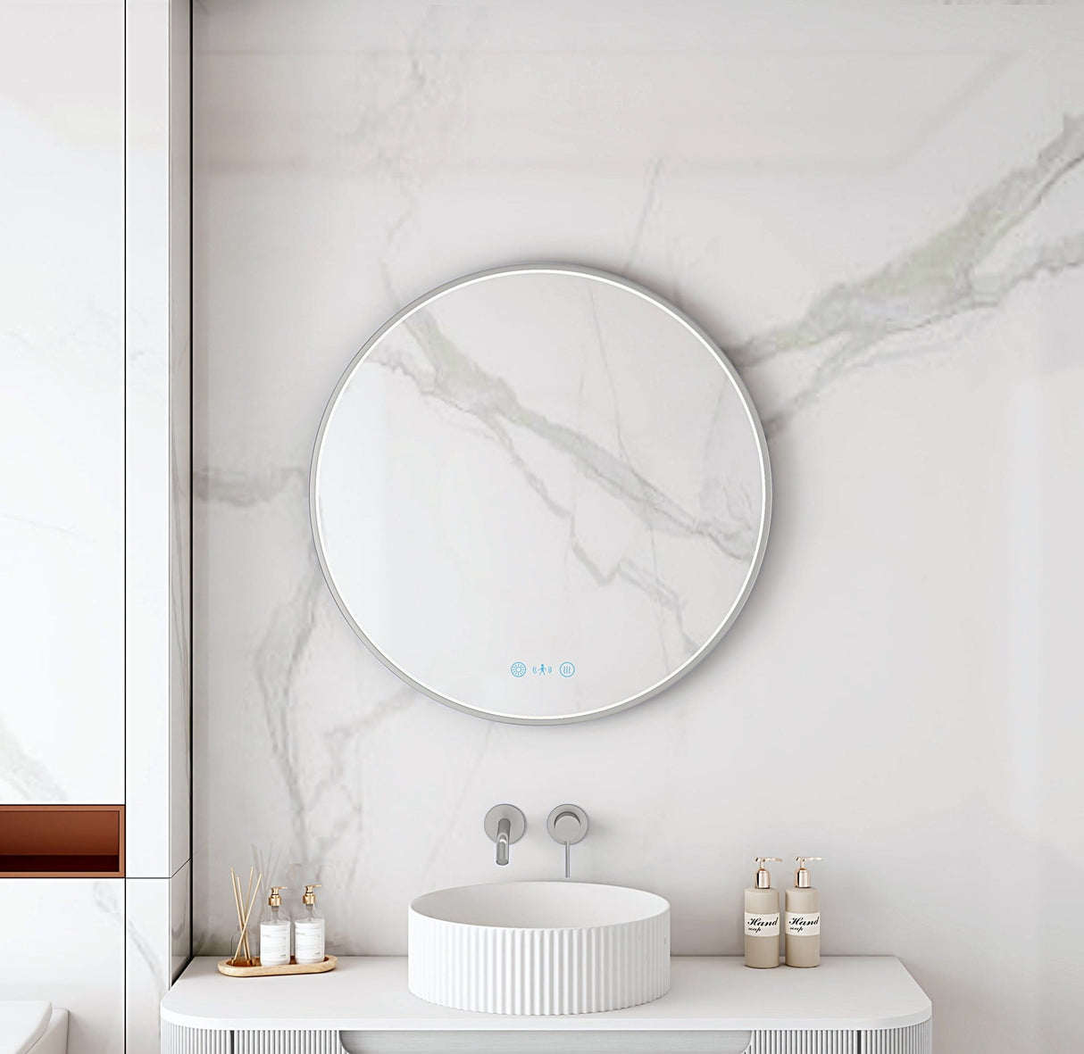 MAIA LED Round Mirror 600/750/900mm