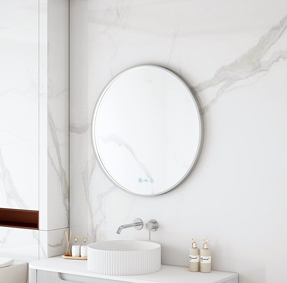 MAIA LED Round Mirror 600/750/900mm