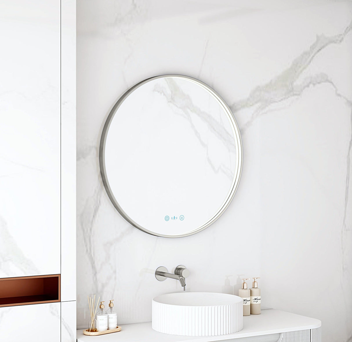 MAIA LED Round Mirror 600/750/900mm