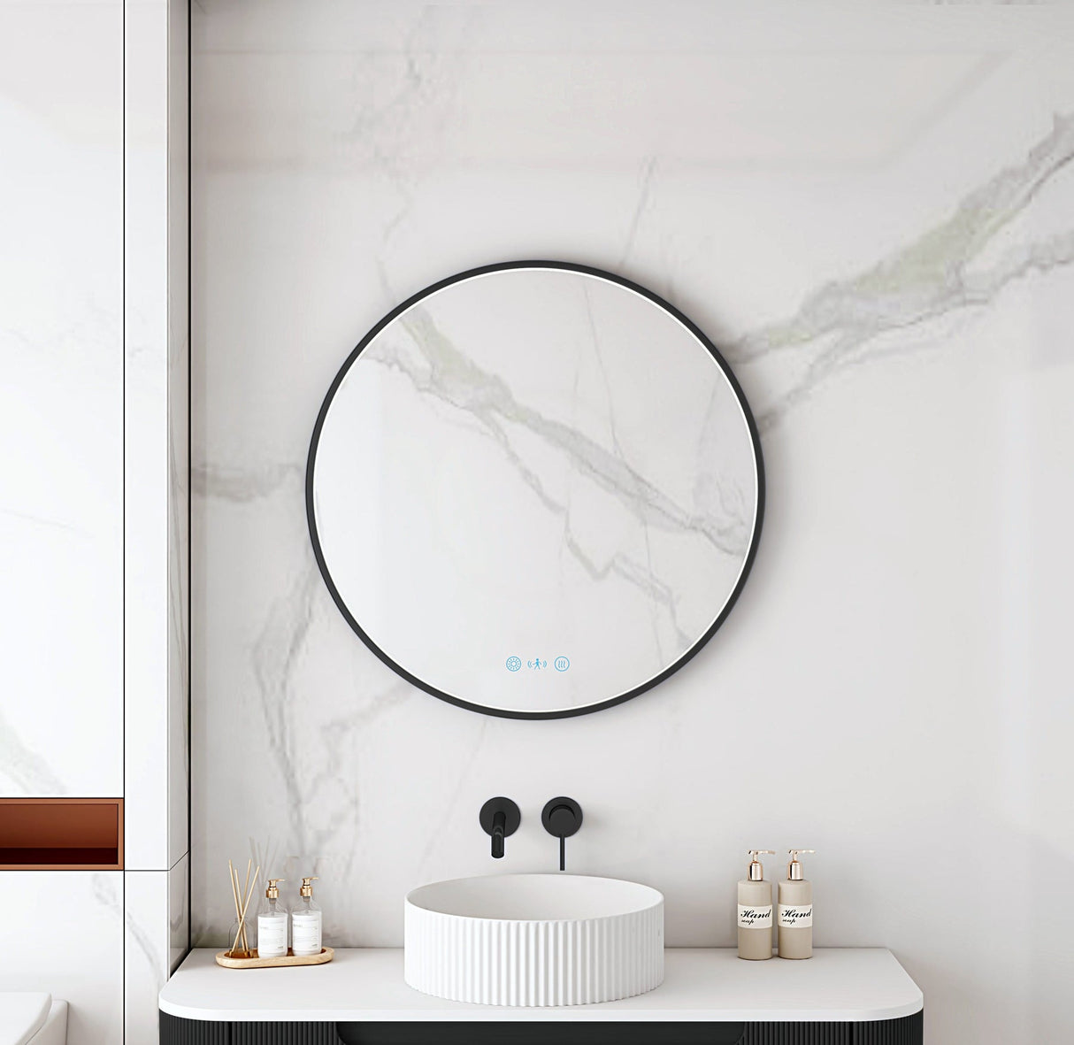 MAIA LED Round Mirror 600/750/900mm