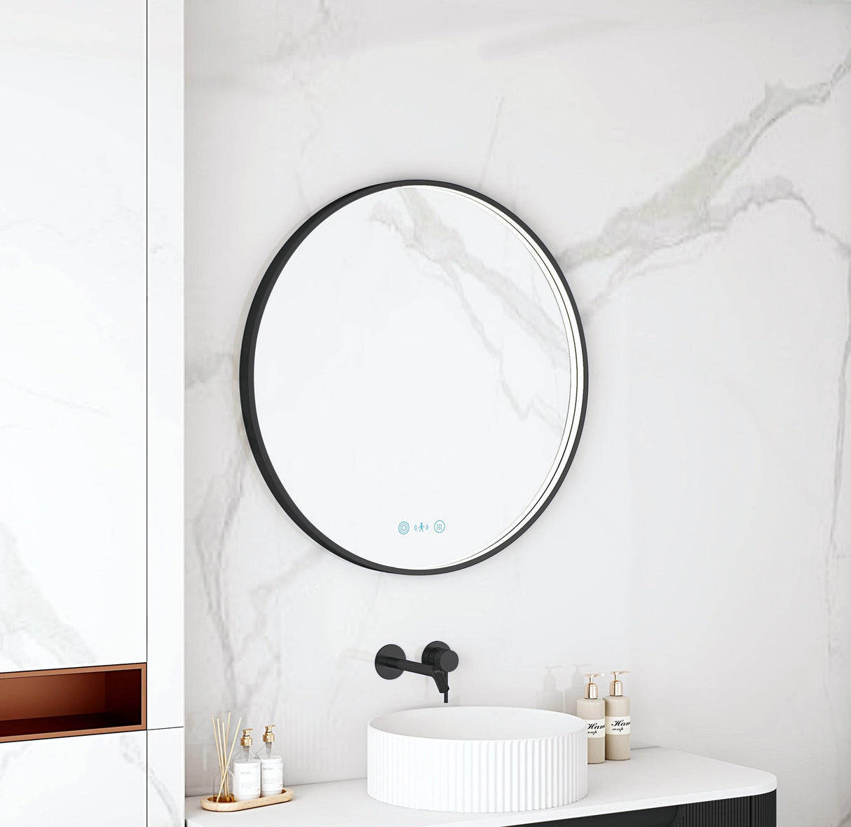 MAIA LED Round Mirror 600/750/900mm
