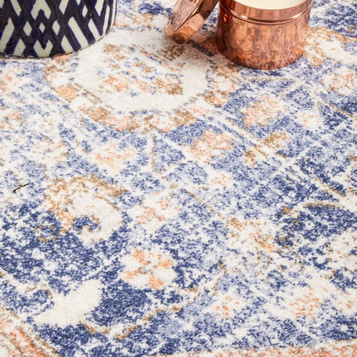 Mayfair Lorissa Blue Runner Rug