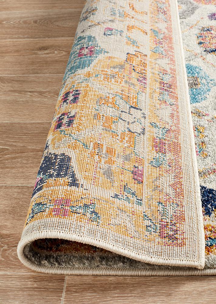 Museum 861 Rust Round Rug
