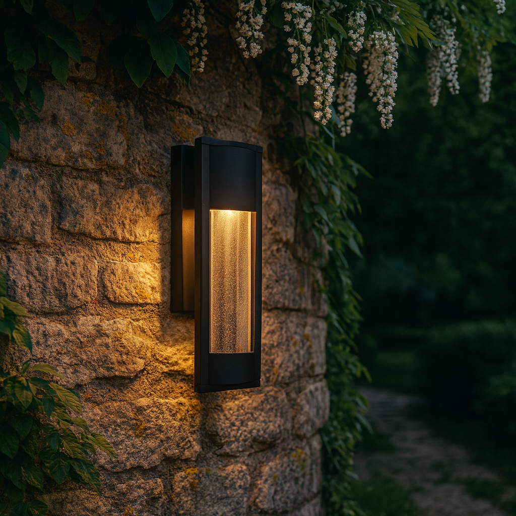 Marburg Exterior Wall Light Black IP44