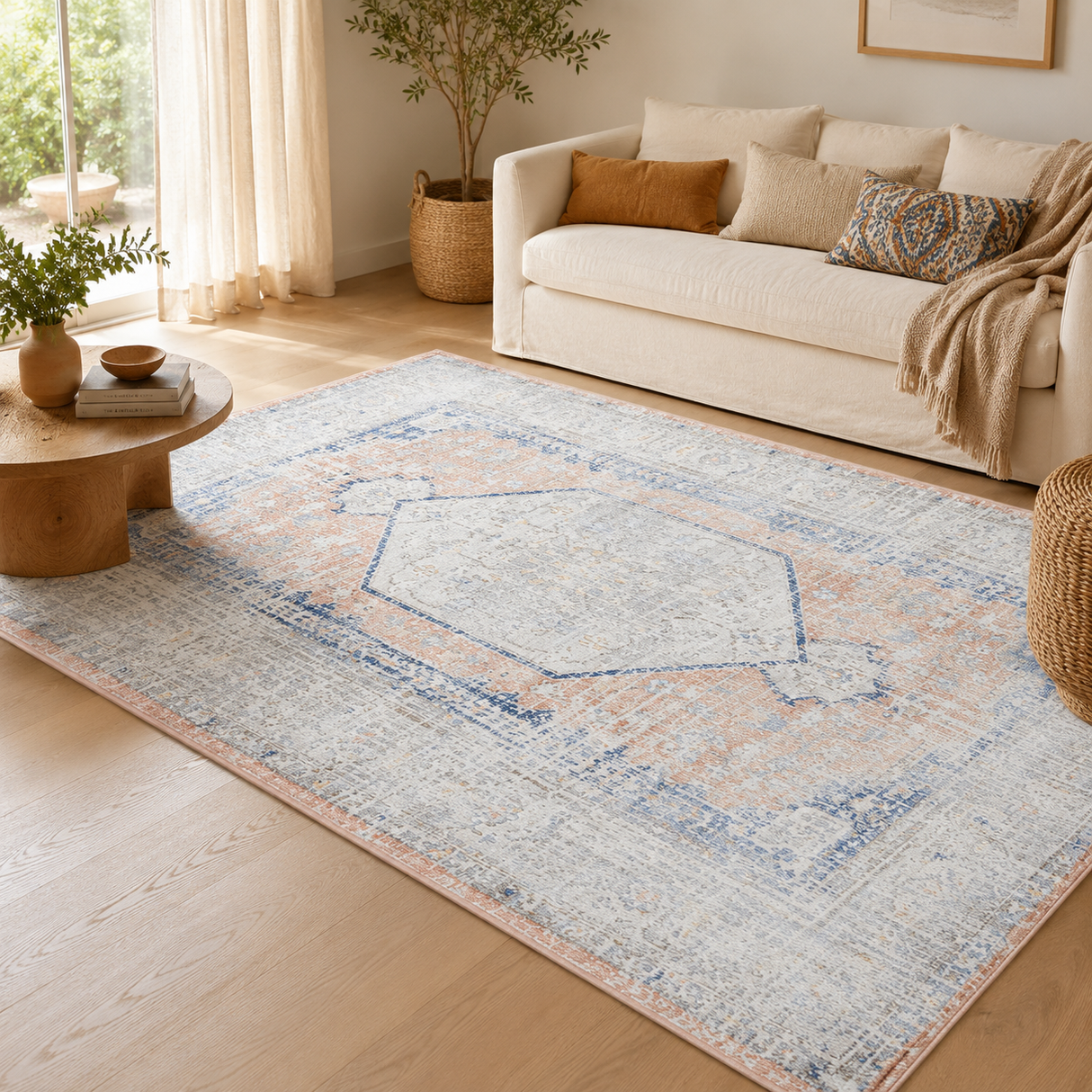 Mayfair Lorissa Peach Rug