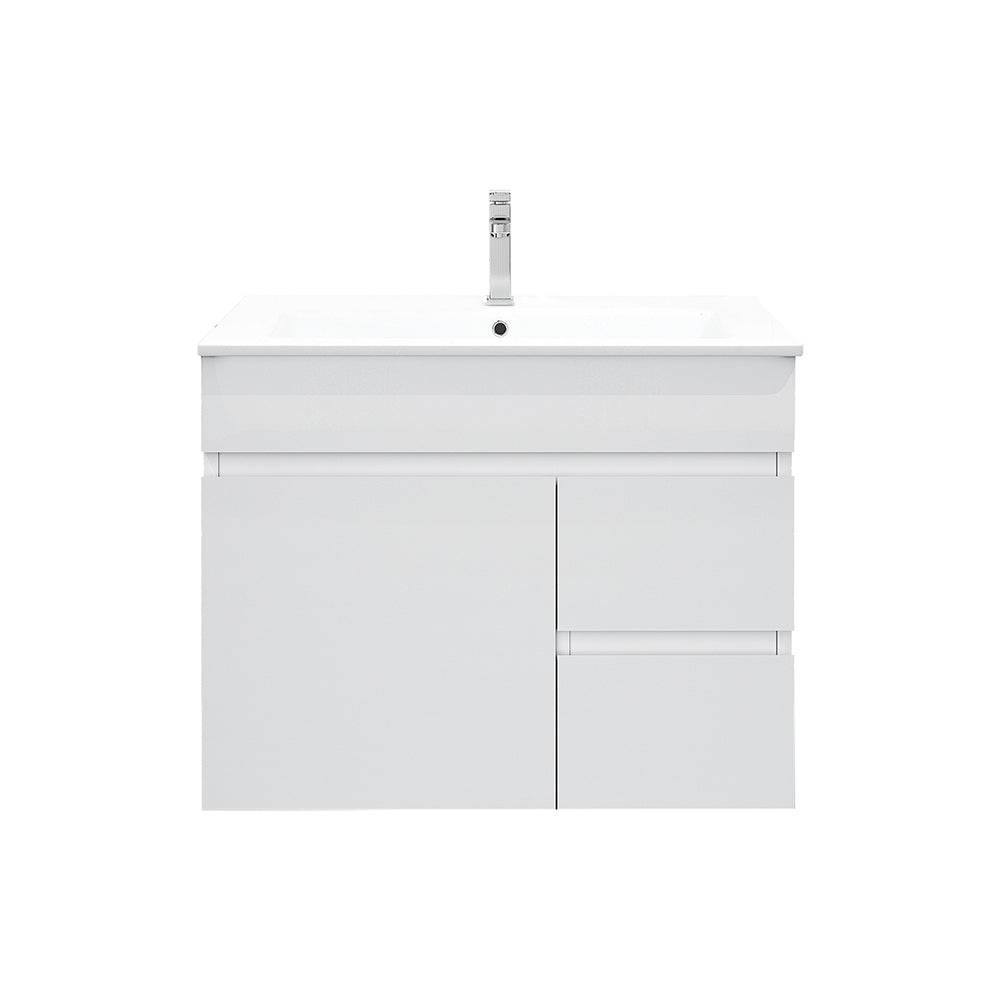 Mercio Bianca PVC Wall Hung Vanity Matte White (All Sizes)