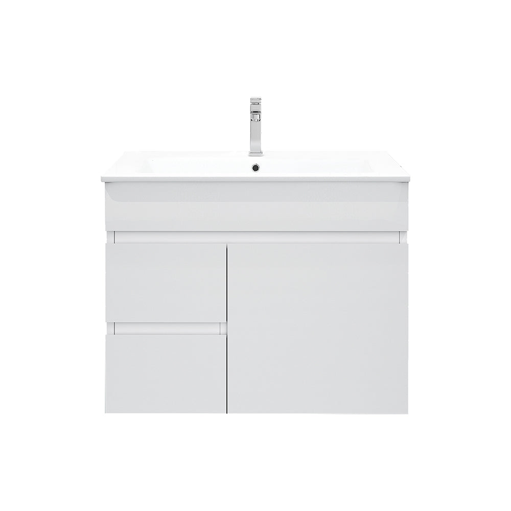 Mercio Bianca PVC Wall Hung Vanity Matte White (All Sizes)