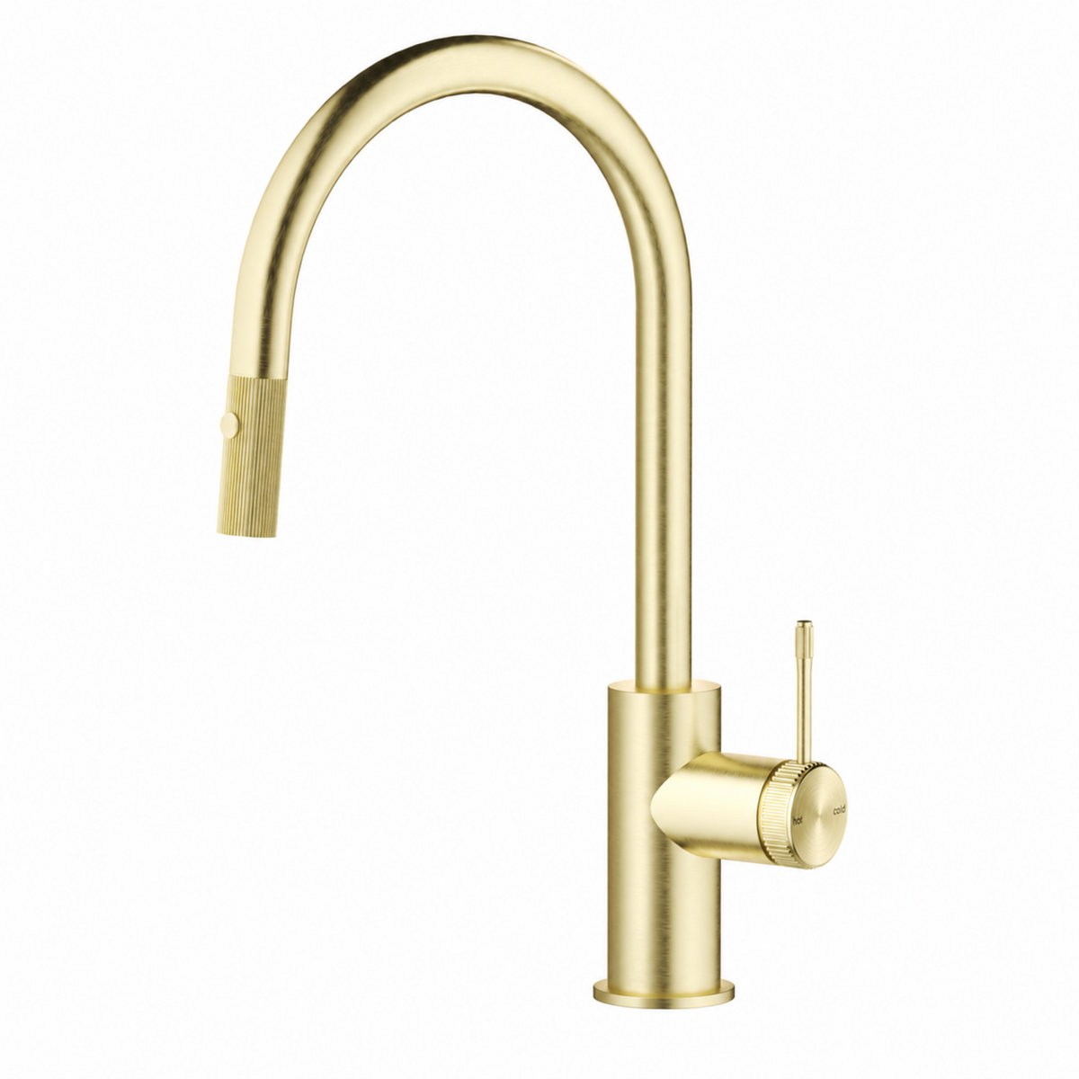 Mica Fluted Pull-Out Gooseneck Sink Mixer