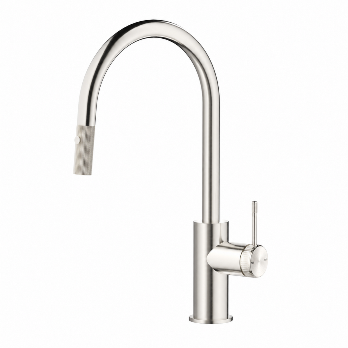 Mica Fluted Pull-Out Gooseneck Sink Mixer