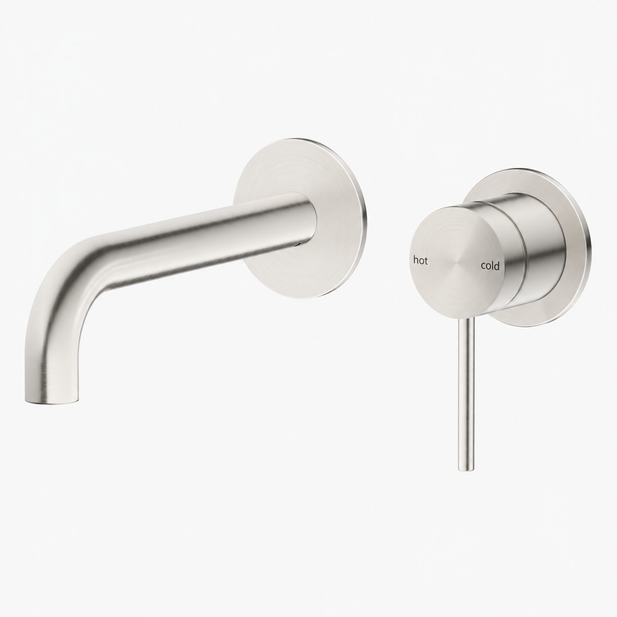 Mica Wall-Spout Combo – 2P – Curved Spout-185mm– Trim Kit Only