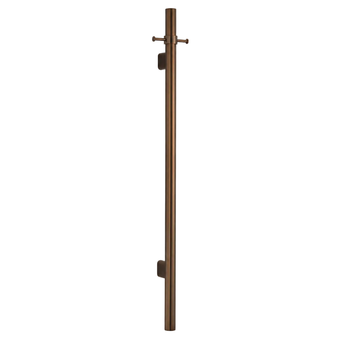 Mica vertical heated towel rail