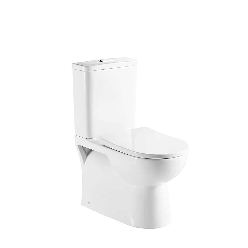 Moi Back-to-Wall Toilet Suite (Gloss White)