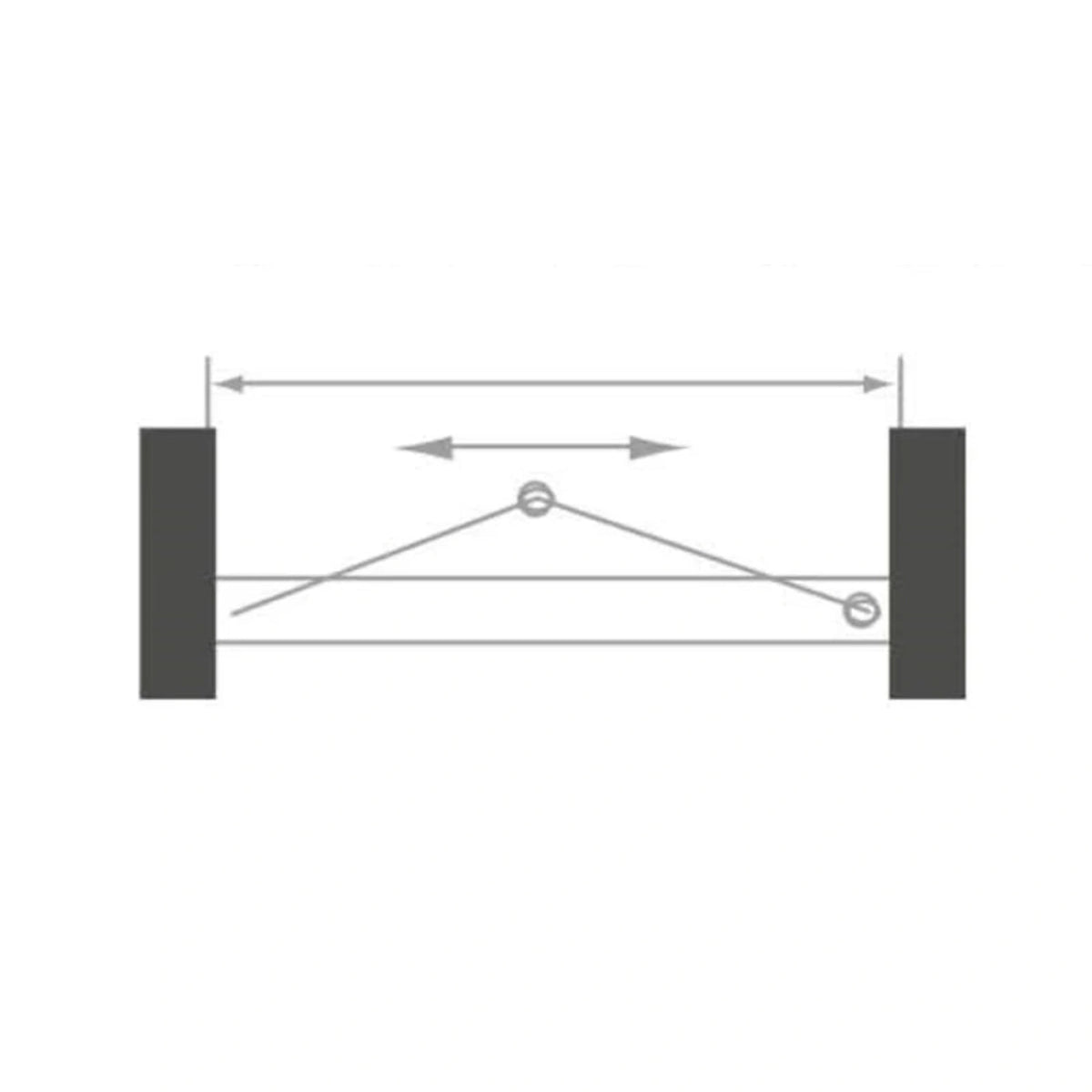 COVEY Semi-Framed Bi-Fold Swing Door Shower Screen