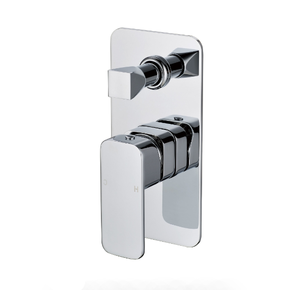 Nova Wall Mixer with Top Diverter (Chrome)