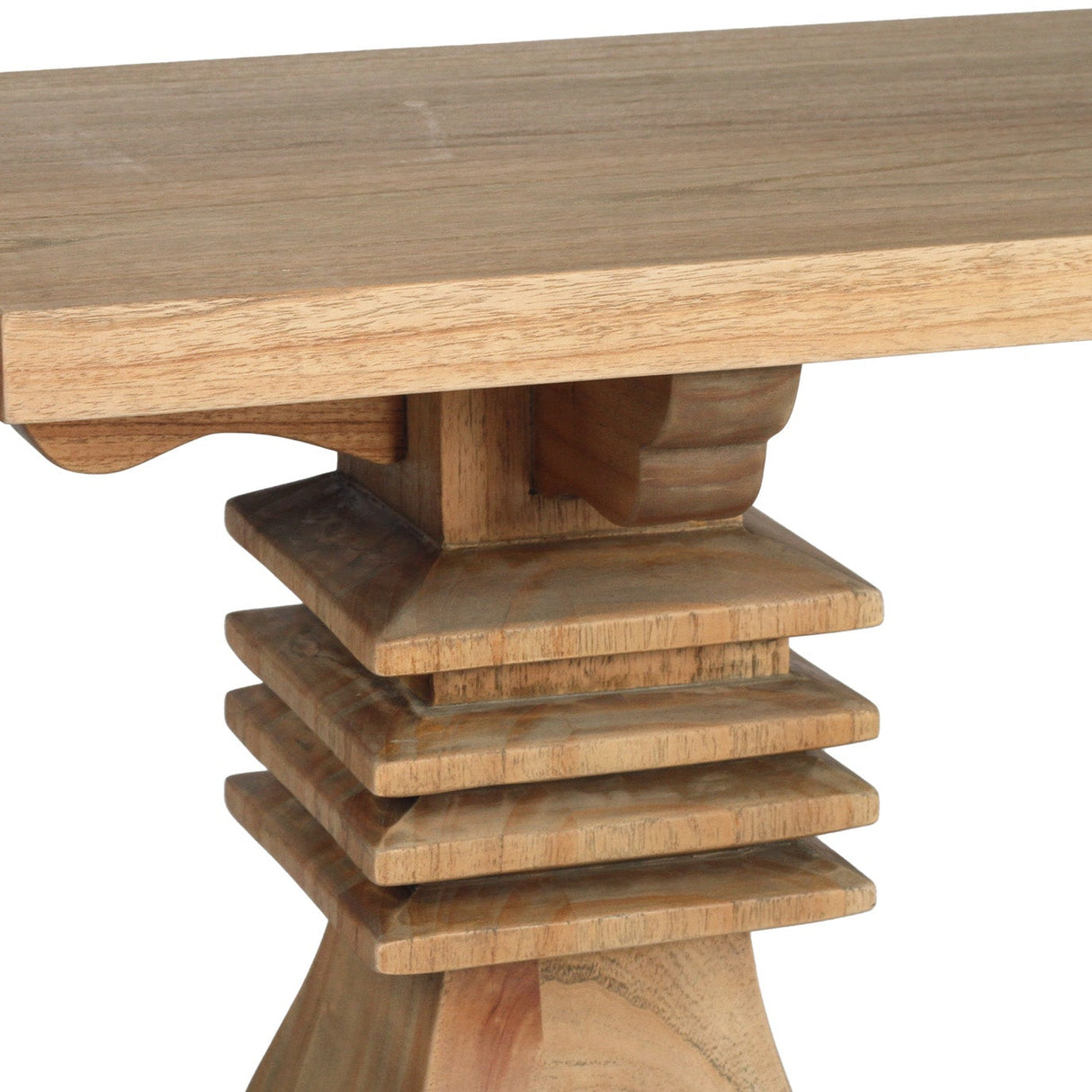 Newland Console Solid White Cedar Table - 1.83m