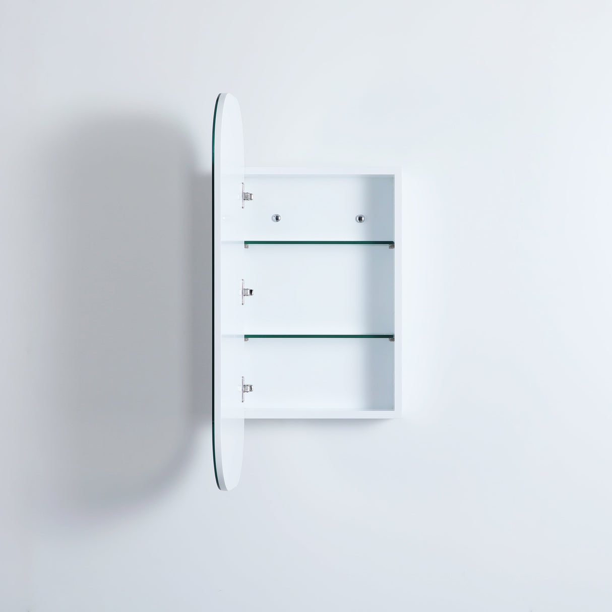 OLIVIA Shaving Cabinet Matte White (600mm)