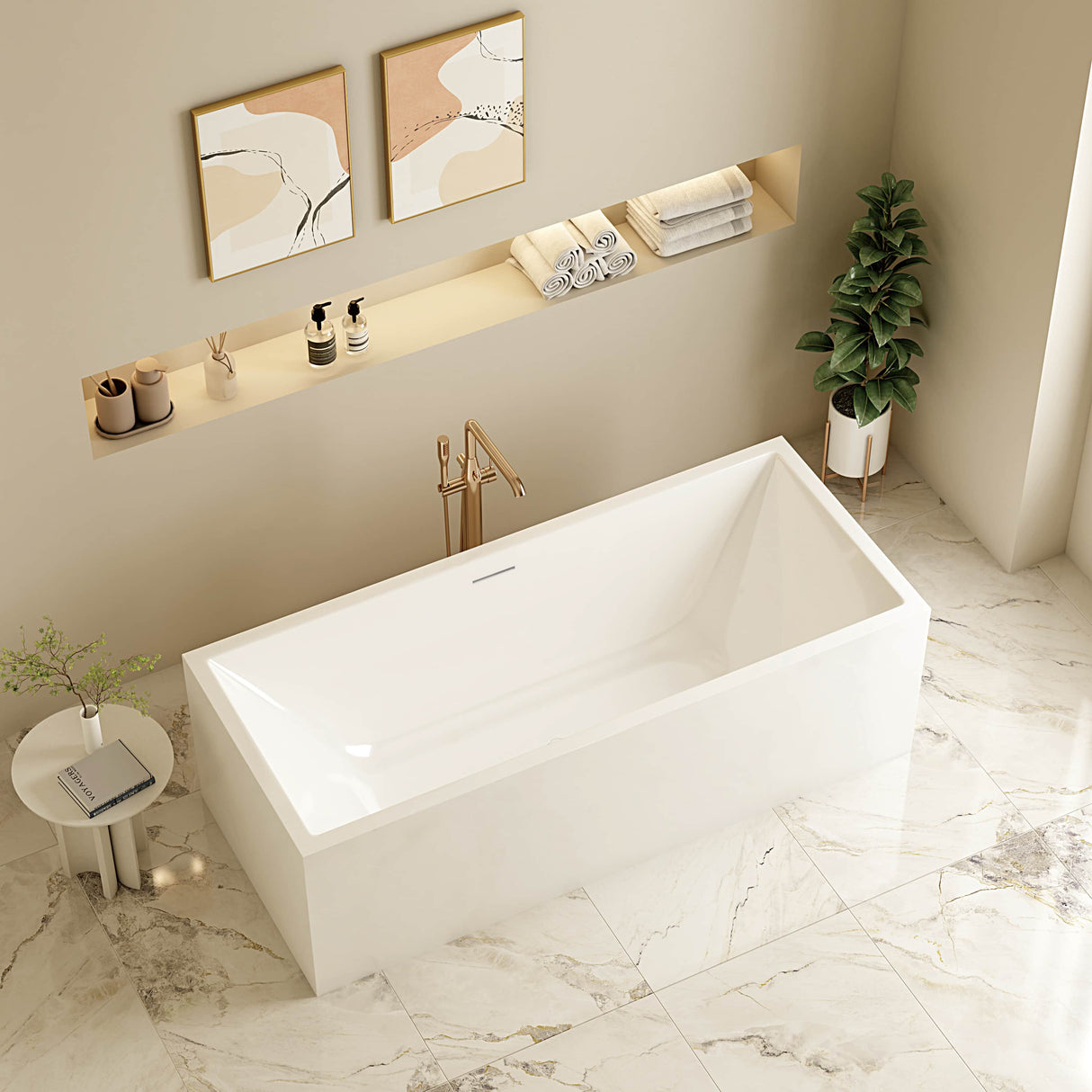 ORTA Multi-Fit Freestanding Bathtub 1300/1400/1500/1700mm