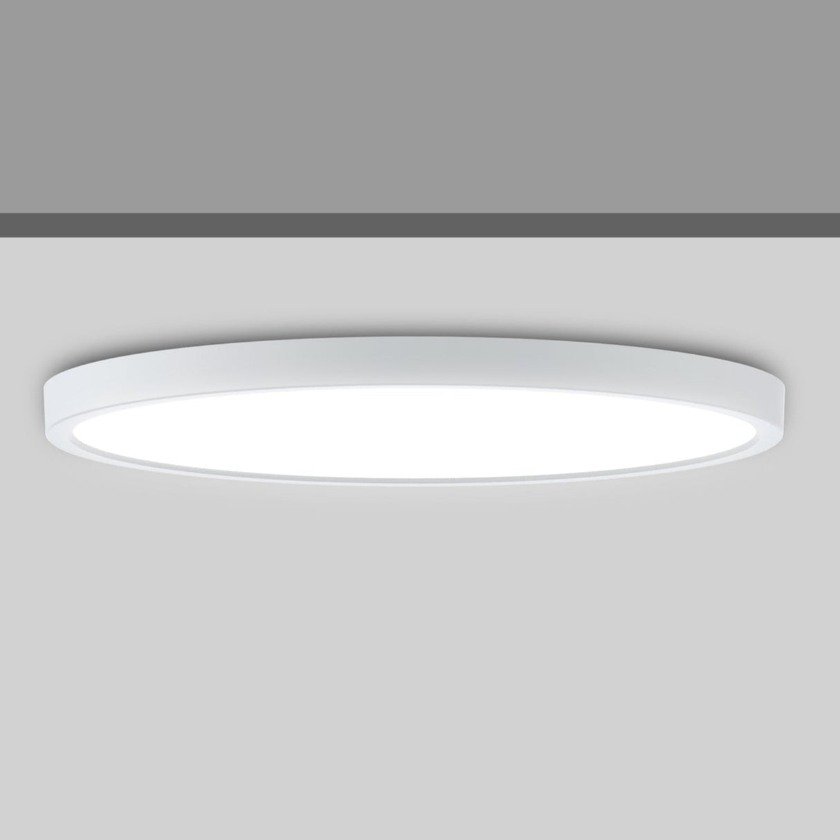 OYSTRI: LED Slim Tri-CCT Dimmable Oyster Lights IP54 IK03