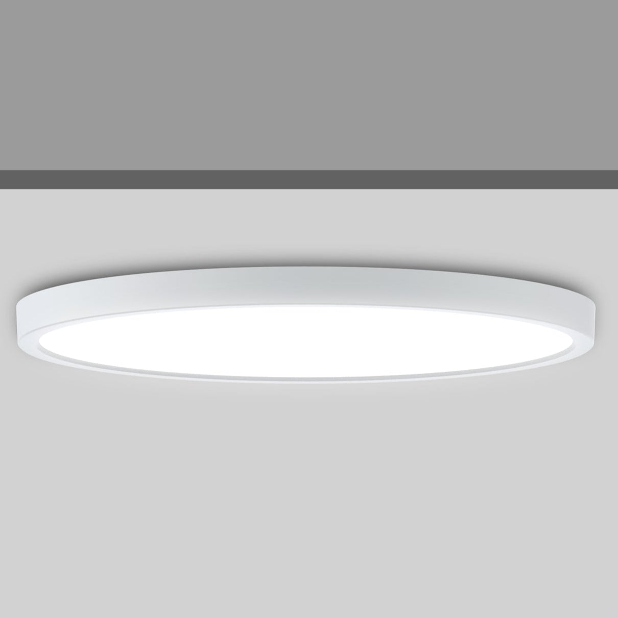 OYSTRI: LED Slim Tri-CCT Dimmable Oyster Lights IP54 IK03